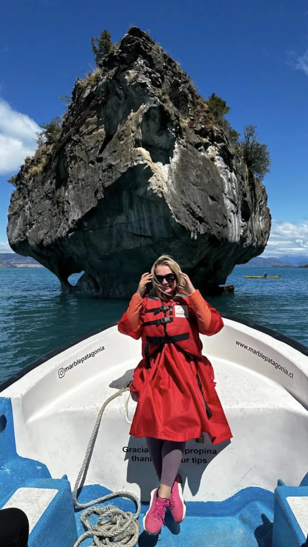 Cuevas de Mármol, Lago General Carrera