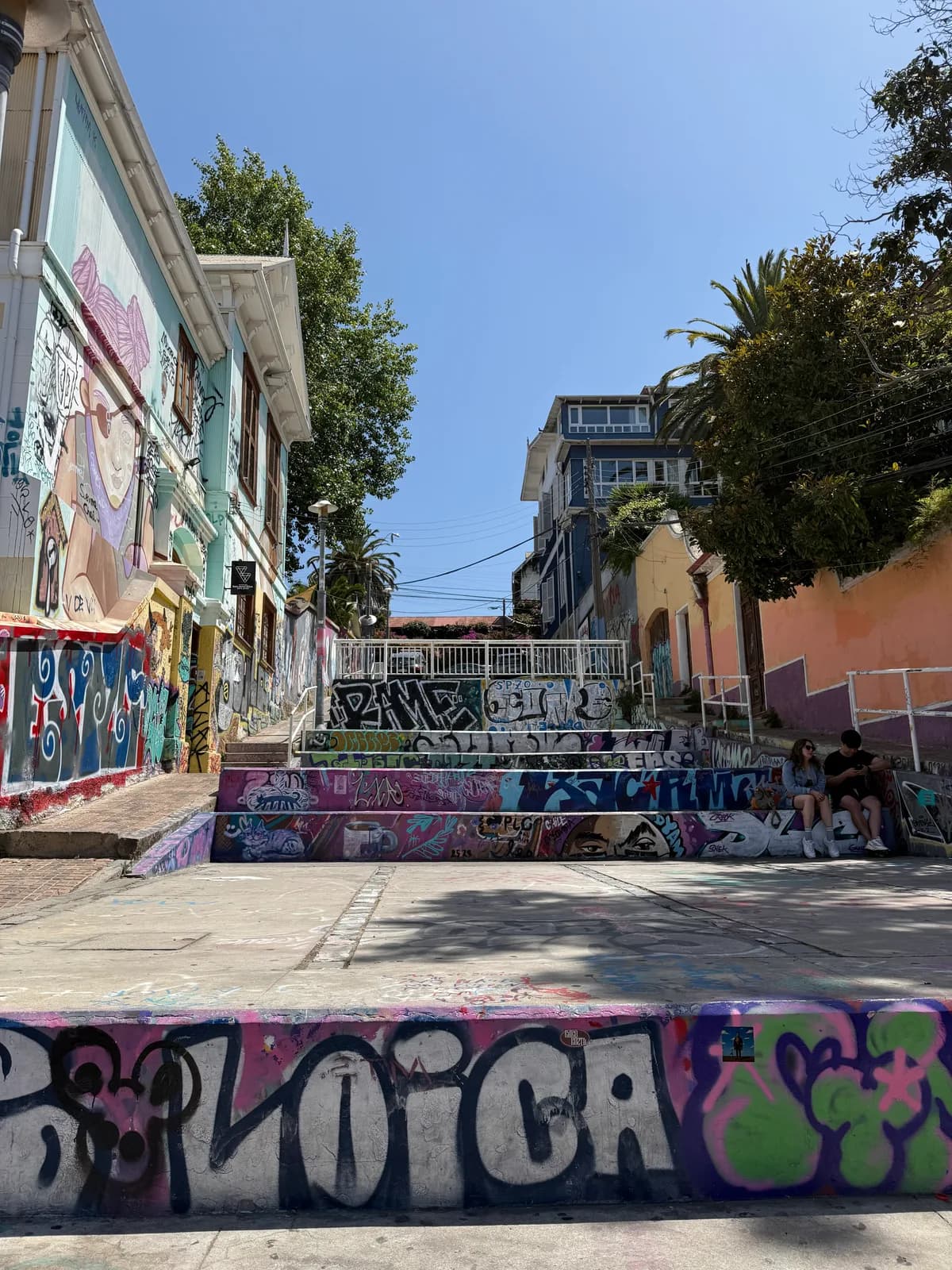 The hills of Valparaíso